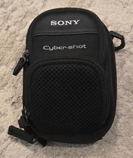 Sony Cyber Shot Black Carry Camera Case Small Compact