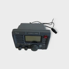 ICOM IC-M504A Marine VHF DSC Radio With Remote Mic Option - USED - GREY - Tested