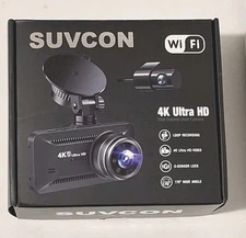 Dash Cam Front and Rear 4K/1080P Dash Camera for Cars Built in WiFi Full HD...