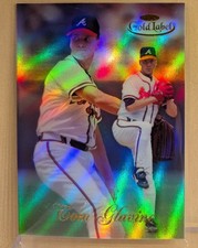 1998 Topps Gold Label CLASS 3 #12 Tom Glavine Braves Refractor HOF RARE PARALLEL