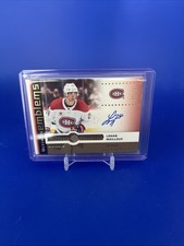 LOGAN MAILLOUX 2024-25 UD ULTIMATE EMBLEMS ROOKIE AUTO #/99