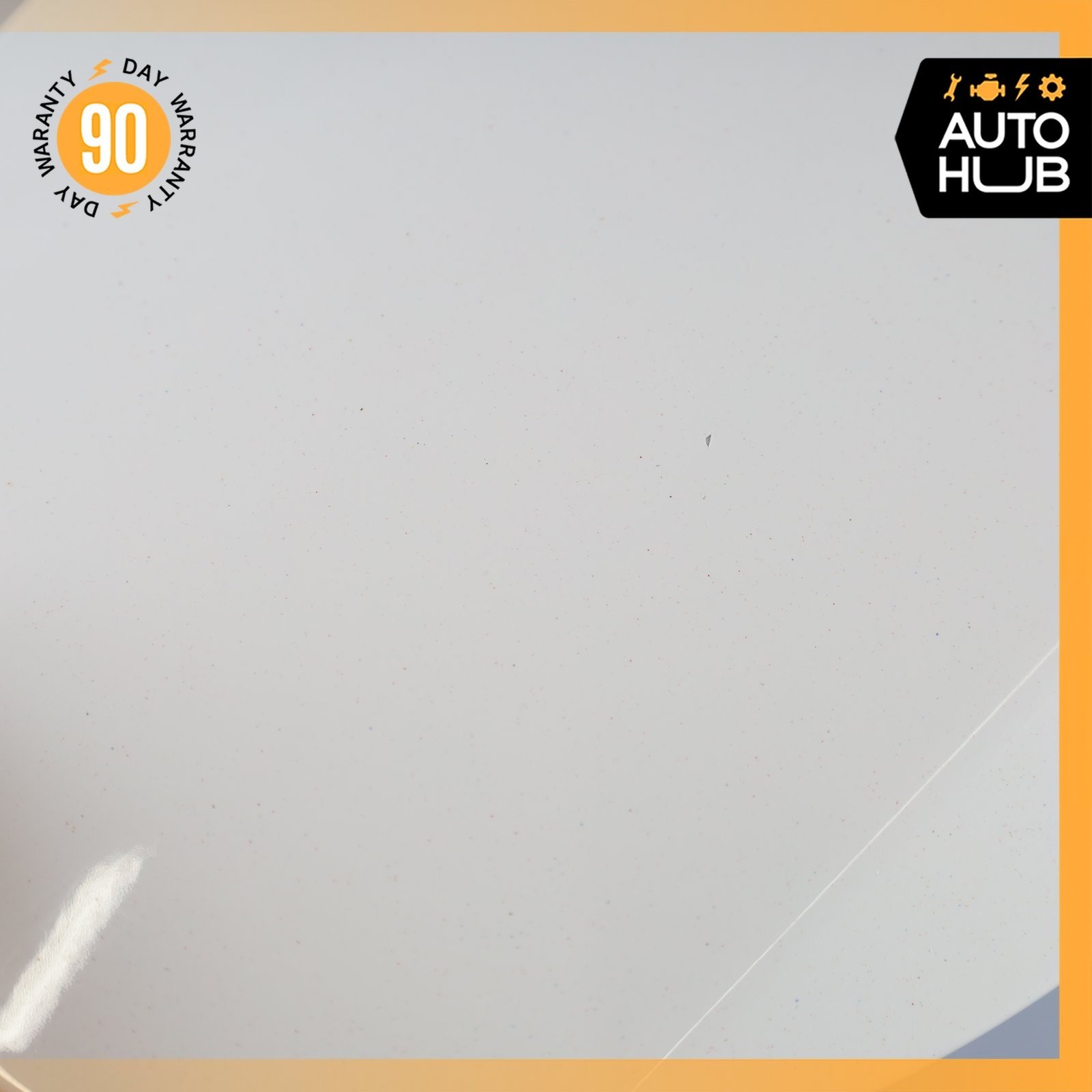 14-22 Maserati Ghibli M157 Fuel Gas Tank Lid Door Cover White 670028351 OEM