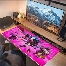 for Jinx Computer Desk Mat - Non-Slip Washable Gaming & Office Desk Pad Suitable