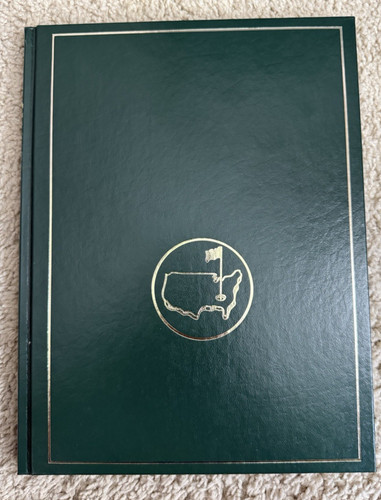 1986 Masters Golf Annual Yearbook ~ Augusta National ~ Jack Nicklaus Hardback