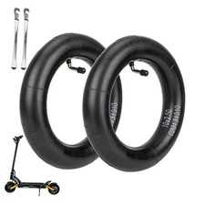  2 Pack 10x2.5 Replacement Inner Tubes with 90 Degree for Nanrobot D4 plus
