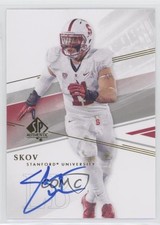2014 SP Authentic Auto Shayne Skov #28 Auto 7k4