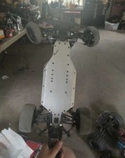 losi s22 drag car with Electronics IROC2 AMSOIL Body Shell