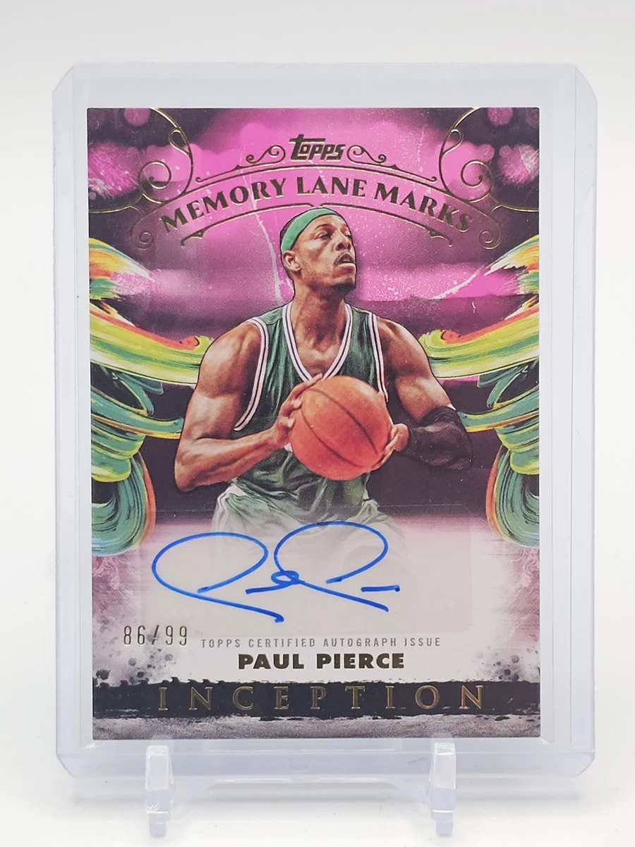 Paul Pierce Basketball Serial Numbered Sports Trading Cards