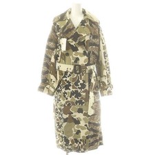 GOLDEN GOOSE G26D030.A2 CAMOUFLAGE COAT Camouflage coat Chester Linen M Khaki Br
