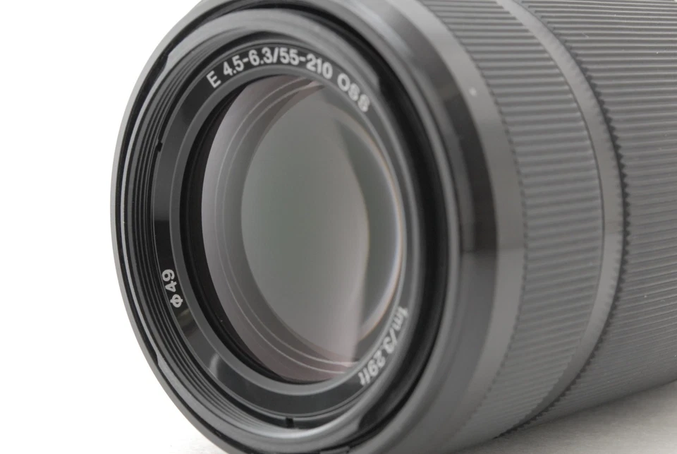 [NEUF] Objectif Sony E 55-210 mm f/4,5-6,3 OSS noir SEL55210 pour monture E... - Photo 3/4