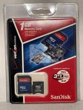 SanDisk 1GB MicroSD Card New in Original Sealed Package