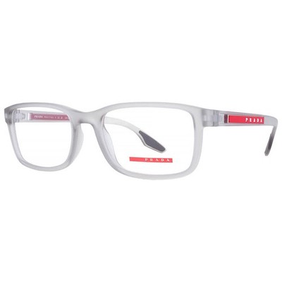 Prada Linea Rossa Demo Rectangular Men's Eyeglasses PS 09OV 14C1O1 55