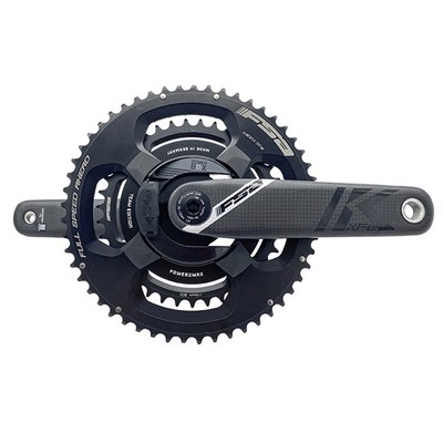 Crankset with carbon potentiometer K-FORCE TEAM POWERBOX DIRECT MOUNT 175 MM 50X