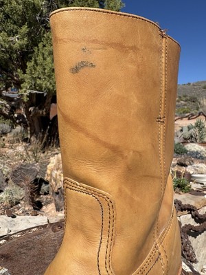 FRYE Campus 10L Short Boots In Banana Vintage FRYE Campus 10L Short Boots In Banana | eBay main image 2