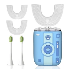 Adult Sonic Automatic Electric Toothbrush, 360° Oral Cleaning Stain Whiteni