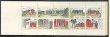 FINLAND # 626  (a-j )  FARM HOUSES Booklet