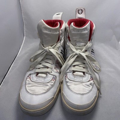 Mens Diesel Retro Vintage Trainers Hi 