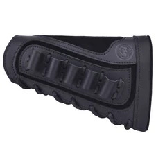 Lefty Handed 20GA Grain Leather Shotgun Butt Stock Cover Gun Cheek Rest Pad