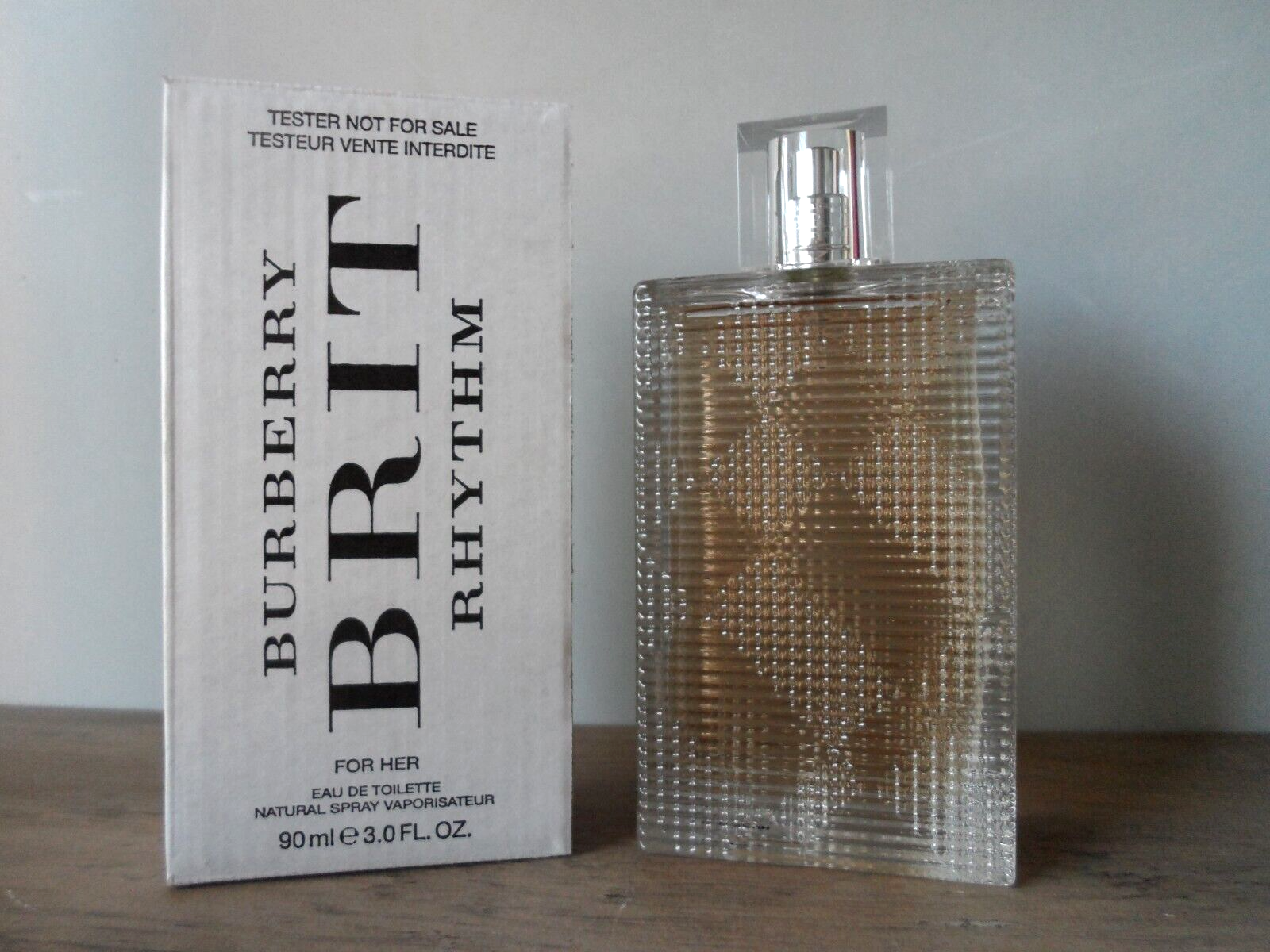 Burberry Brit Rhythm For Her 3 oz Original Spray White Box Non-Floral-image