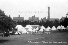 lmg-77 Military, Worcestershire R.A.M.C. 1st Birmingham War Hospital. Photo