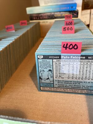 1980 Topps Baseball Cards U Pick Complete Your Set #'s 450-650