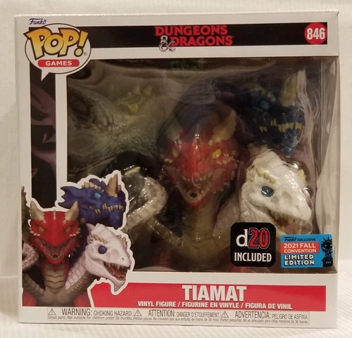 Funko Pop! Dungeons & Dragons Tiamat #846 NYCC 2021 GameStop Shared Exclusive