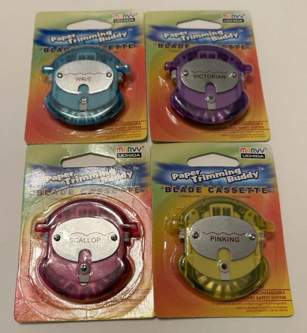 Marvy Uchida Paper Trimming Buddy Blade Cassette Perforating Worldwide