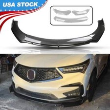 Carbon Fiber Style Front Bumper Lip Splitter Diffuser For Acurardx2019-2024 Be