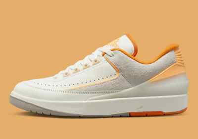 Nike Air Jordan 2 Retro Low 'Craft' Sail Melon Tint Sneaker DV9956-118 Mens Size