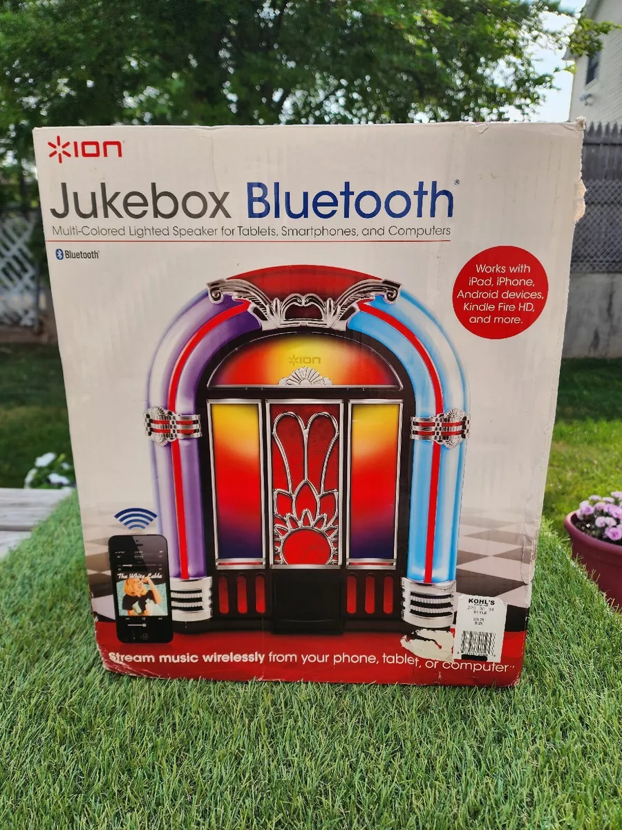 Ion jukebox sale bluetooth