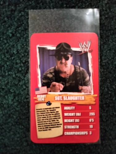 2011 Top Trumps Specials WWE All-Time Greats (you pick) cards Free Shipping - Picture 6 of 33