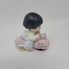 SIGNED precious moments " Scoot Your Way to a Perfect Day"