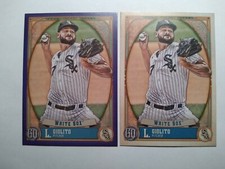 2021 Topps Gypsy Queen Indigo /250 Lucas Giolito #163 + Base White Sox