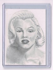 2013 ACEO Sketch Card MARILYN MONROE by artist PATRICK KENNEDY 1/1