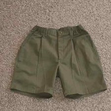 Boy Scouts of America Shorts Olive Green Official Uniform Mens Waist 33 Size 33