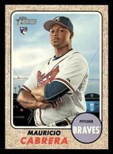 2017 Topps Heritage #556 Mauricio Cabrera