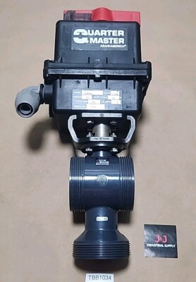 Asahi Quarter Master A94M2WJ Actuator 115Vac & Type 23 3-Way Valve + Warranty!