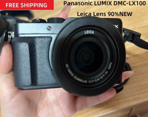 Panasonic LUMIX DMC-LX100 Black Digital Camera Leica Lens 90%NEW
