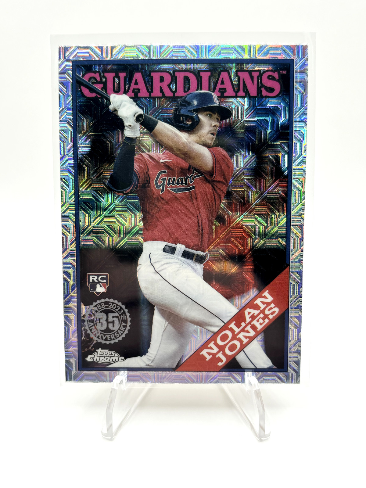 2023 Topps Series 1 - 1988 Topps Chrome Silver Pack #T88C-59 Nolan Jones (RC)