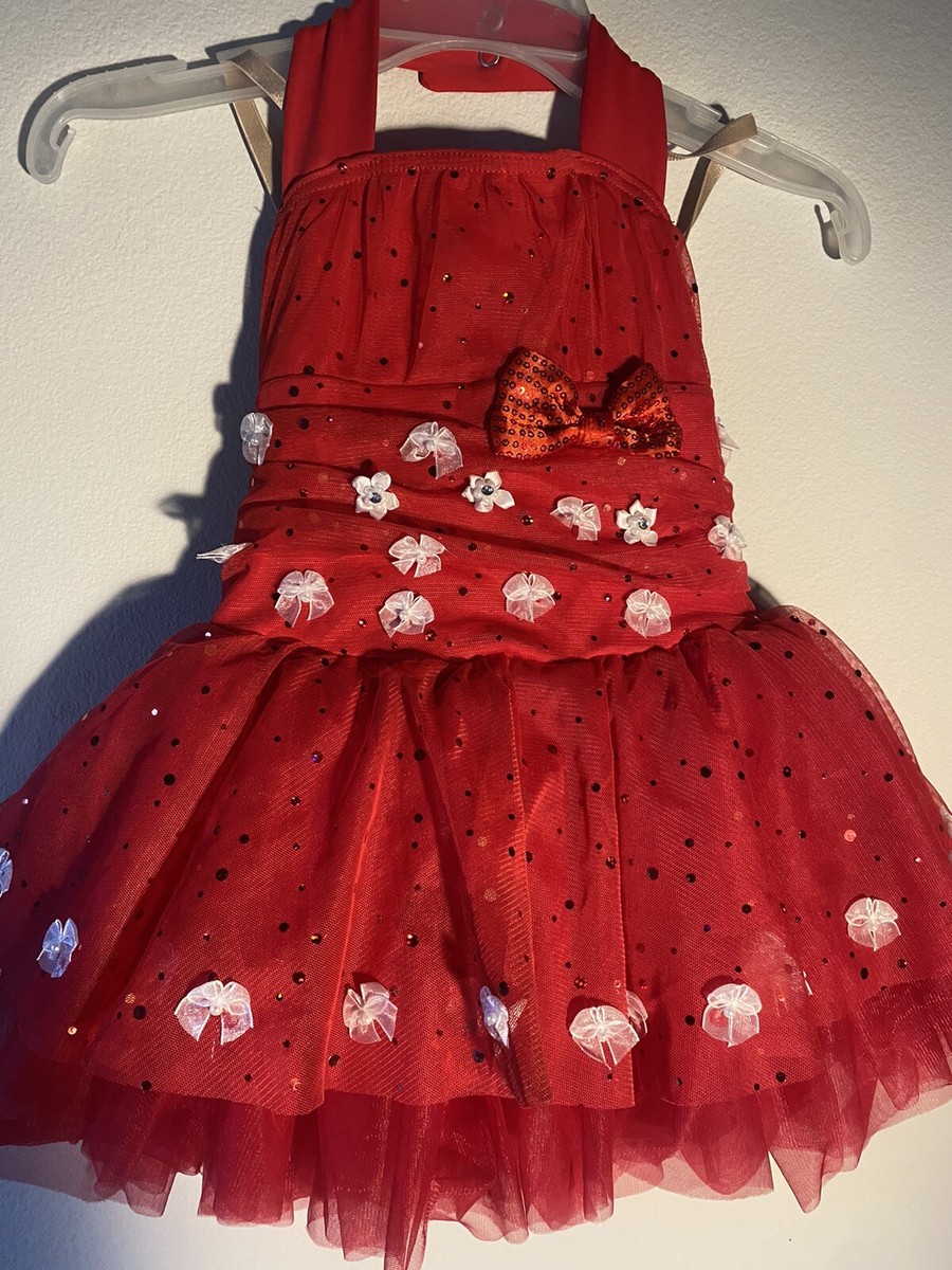 Holiday Show girls figure skating dress sz Small (5-6)