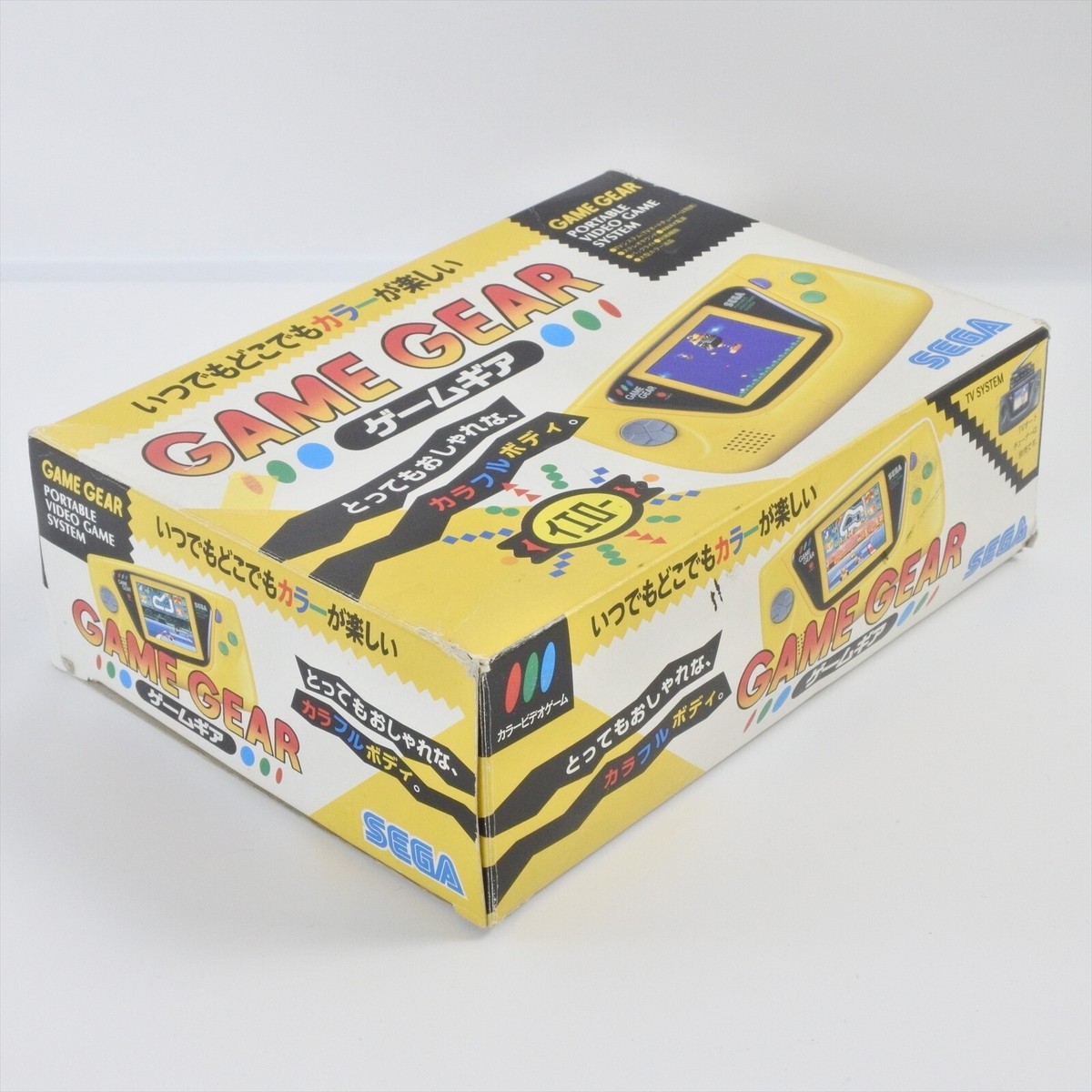 HGG-3210 Console gg Game Sega Gear | eBay Boxed YELLOW BLUE SEGA