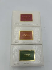 Crabtree Evelyn Noel Collection 3 Bar Soap 5.2oz Set Pomegranate/Orange/Vanilla