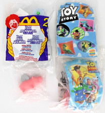 Vintage Toy Story McDonald's Burger King Kids Happy Meal Lot - Buzz Lightyear