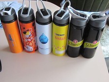 5x Drakes Super Sippers drink bottles, 750mL, various designs, bulk lot, NEW
