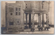 Italian Postcard Salerno Cathedral Pulpit RPPC 1901-1907 NP VGC