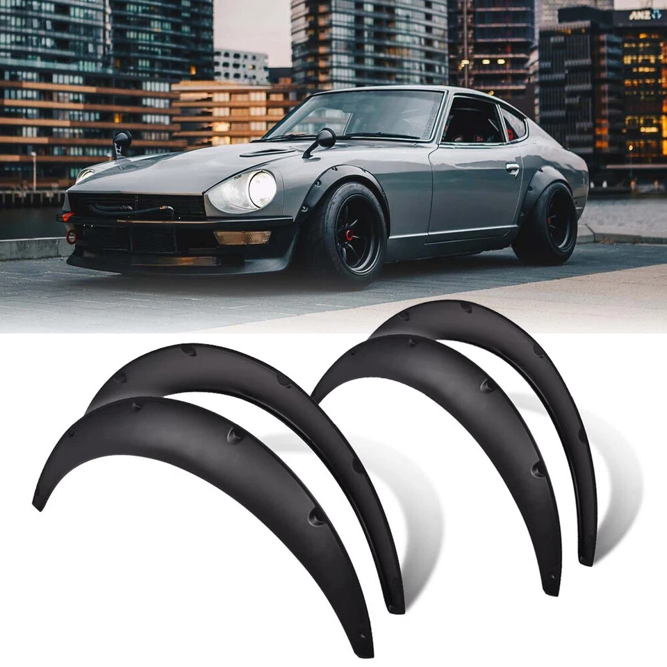 Para Subaru XV Crosstrek 4.5" Mate Guardabarros Acampanado Extra Ancho Arcos de Rueda Kit de Cuerpo Foto 2 de 4