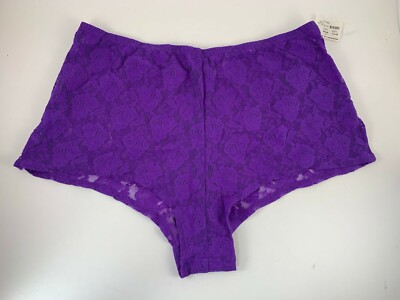 purple lace underwear