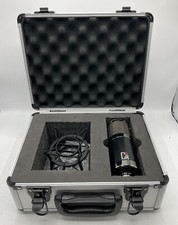 Mxl Cr89 Black Chrome Low Noise Large Diaphragm Condenser Microphone - Hard Case