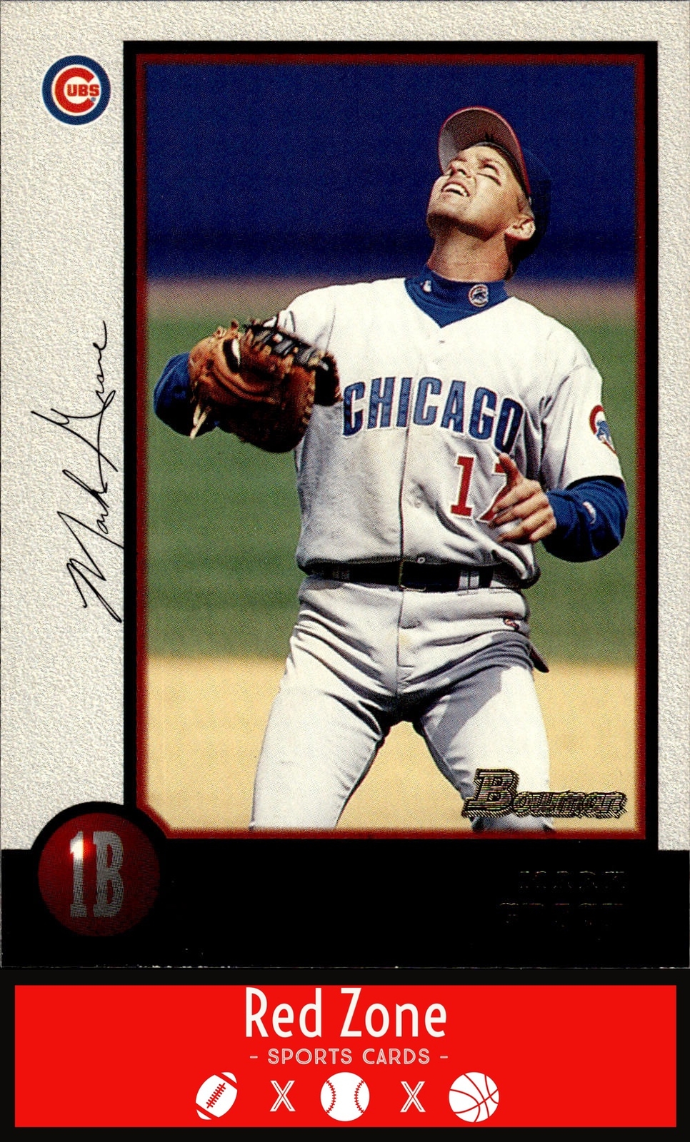 1998 Bowman - #39 Mark Grace NM Set Break.