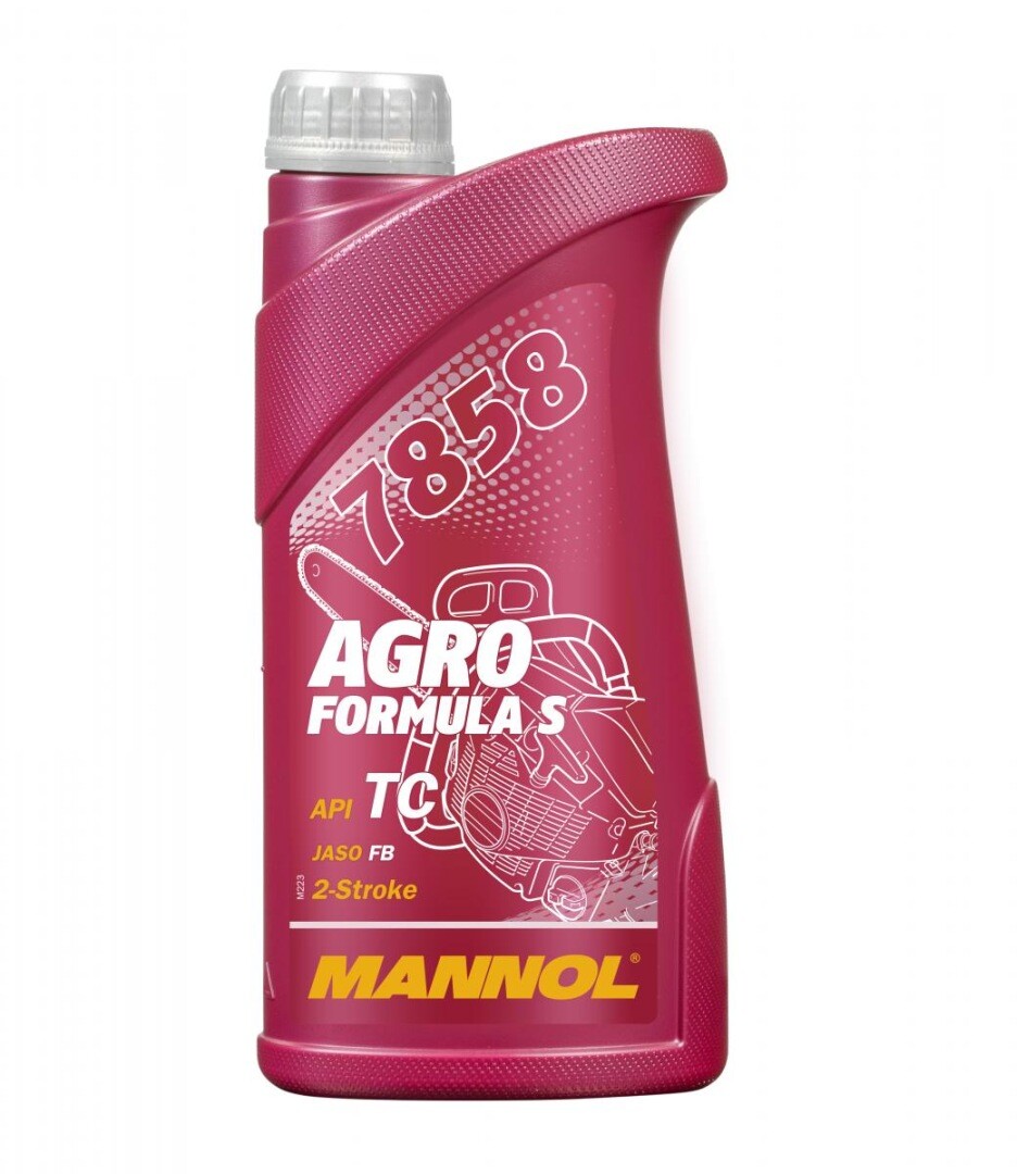 Huile de mélange 2T Mannol Agro Formula S lubrifiant de haute technologie 1L